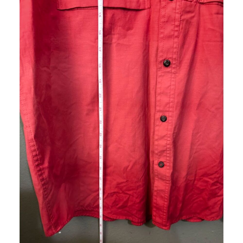 Coleman Utility Performance XXL Vented Hiking Fishing Shirt Salmon Coral - Picture 5 of 10